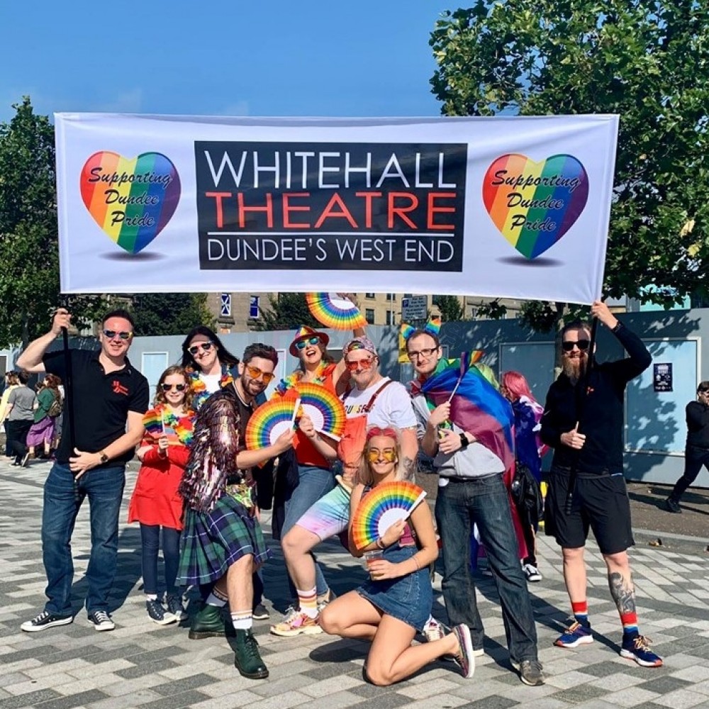 Custom Size Heavyweight 150gsm Marching Banner Fabric Banners Banners For All