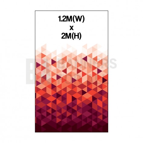 1.2m Roller Banner Graphic 300 Micron Stop Light