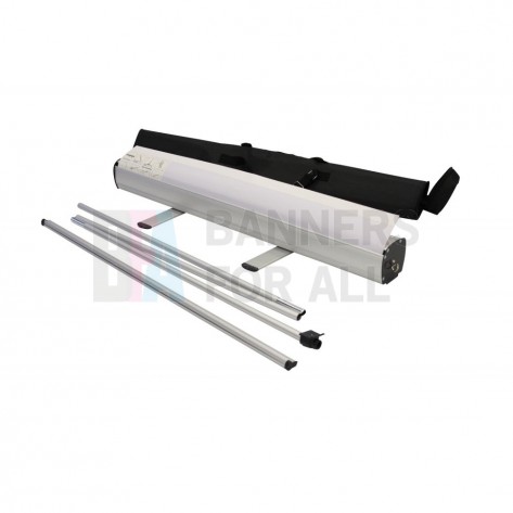 1m Primo roller banner stand with pole and bag