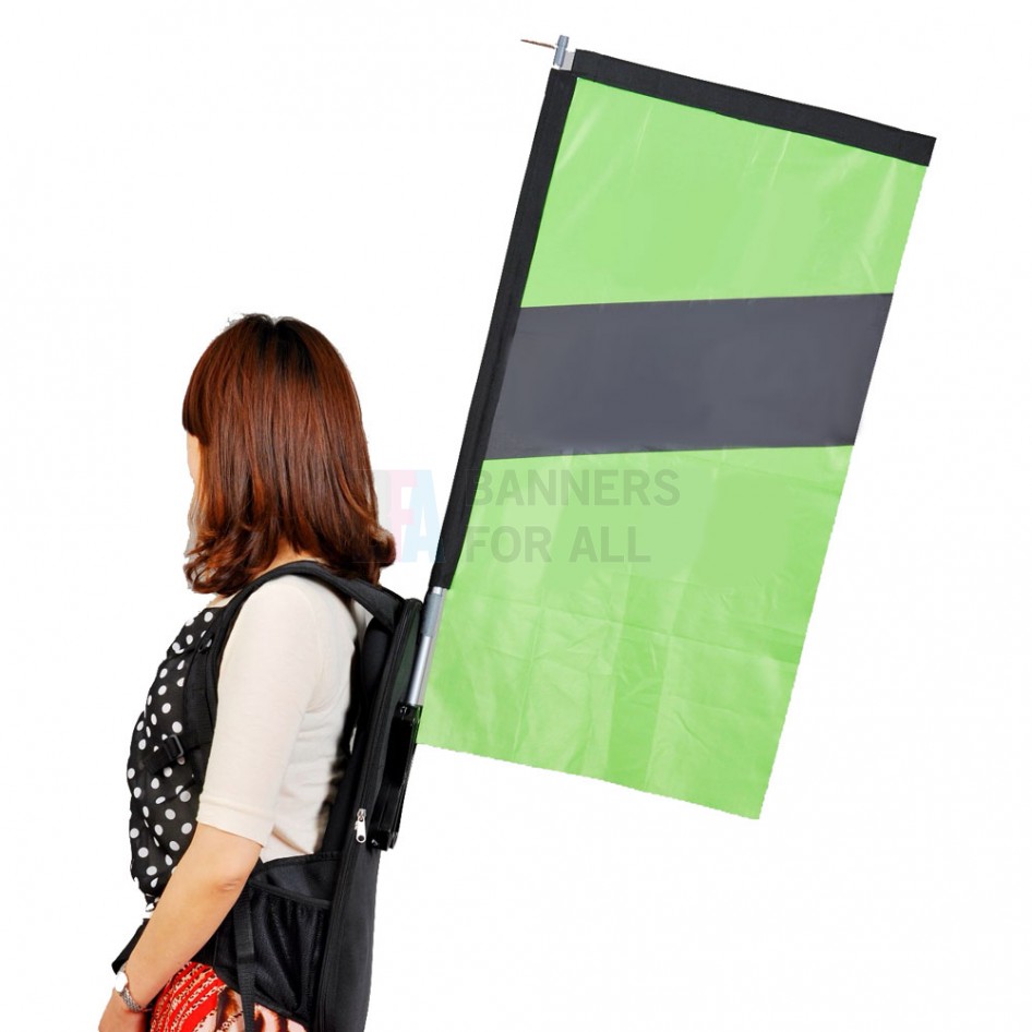 1.1m Backpack Flag Banner Flag Banners Banners For All