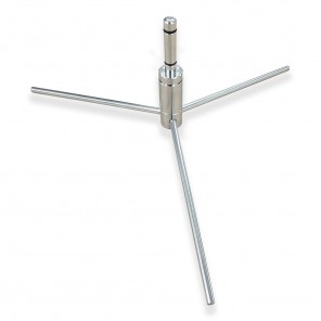 1KG Three Leg Cross Base with Rotating Spindle