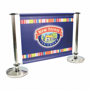 Cafe Barrier Banner - Small