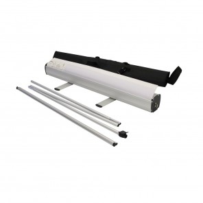 0.6m Primo roller banner stand with pole and bag