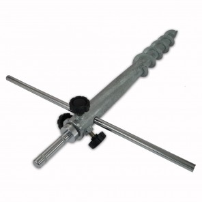 Screw in Ground Stake with 14.6mm Rotating Spindle