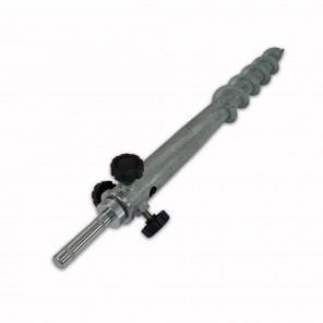Screw in Ground Stake with 14.6mm Rotating Spindle