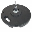 10kg concrete base with rotating spindle