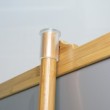 Bamboo roller banner pole