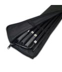 5m push fit flag banner pole with zip bag