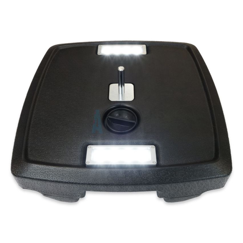 15kg Water Base with 14.6mm Economy Spindle and LED Uplighters