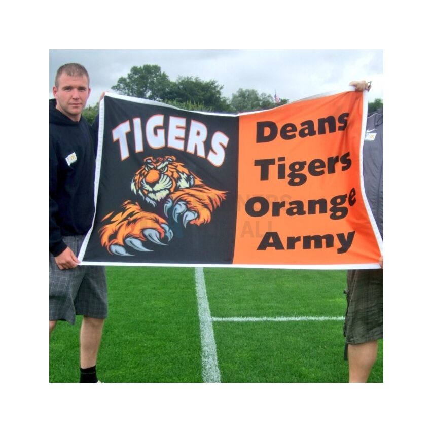 5ft x 3ft Custom Football Flag