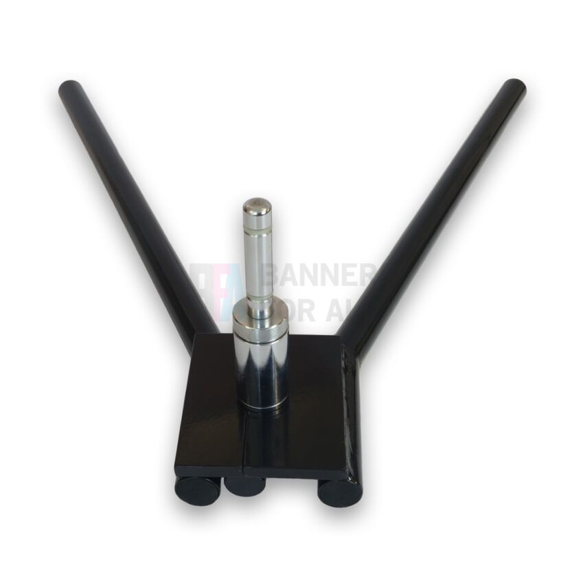 Car Wheel Base with Rotating Spindle