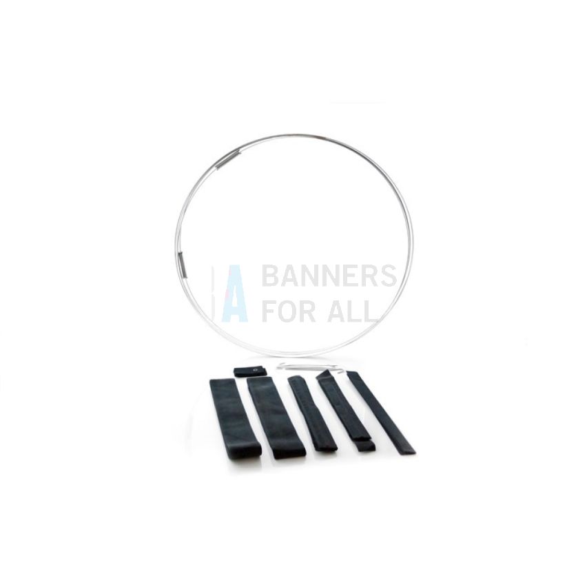 Horizontal (Oval) Pop Up Banner Frame: Large