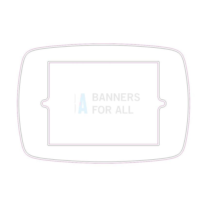 Max 17 Bouncepad Faceplate Branding (single logo)