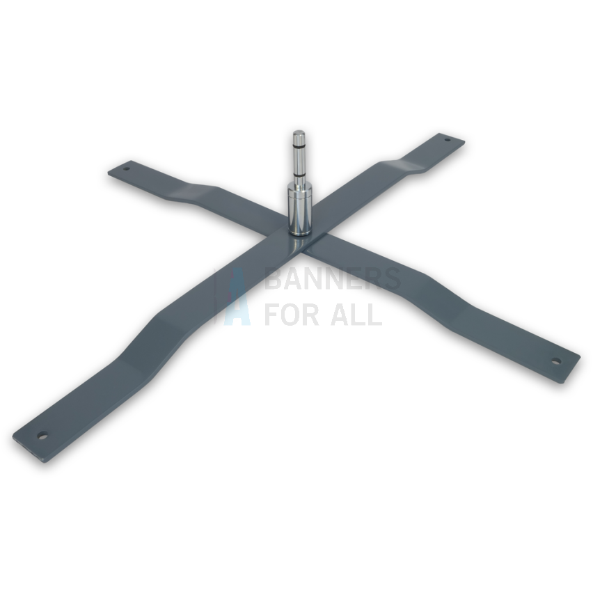 4.2KG Universal Cross Base with 14.6mm Rotating Spindle